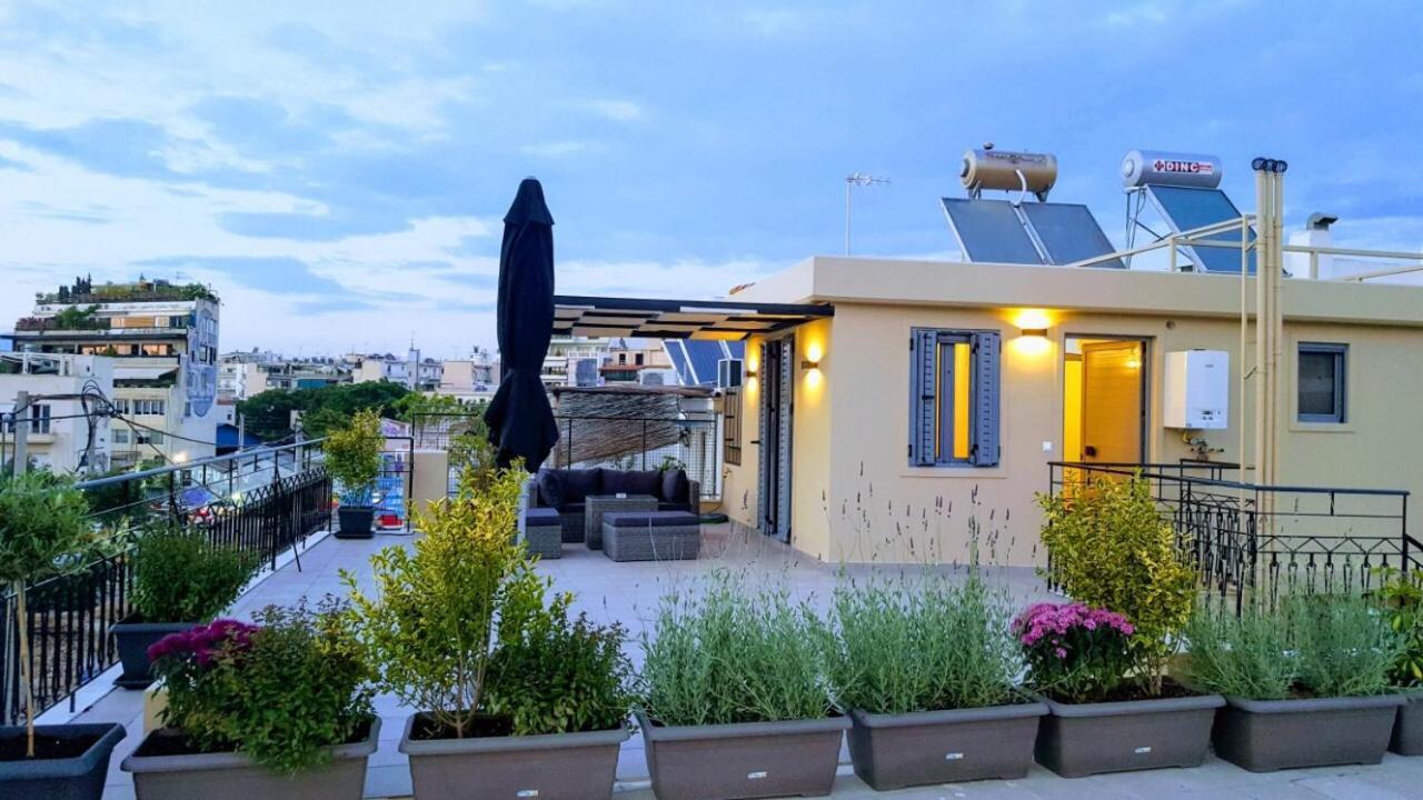 D&E Technopolis Apartments Athen Eksteriør billede